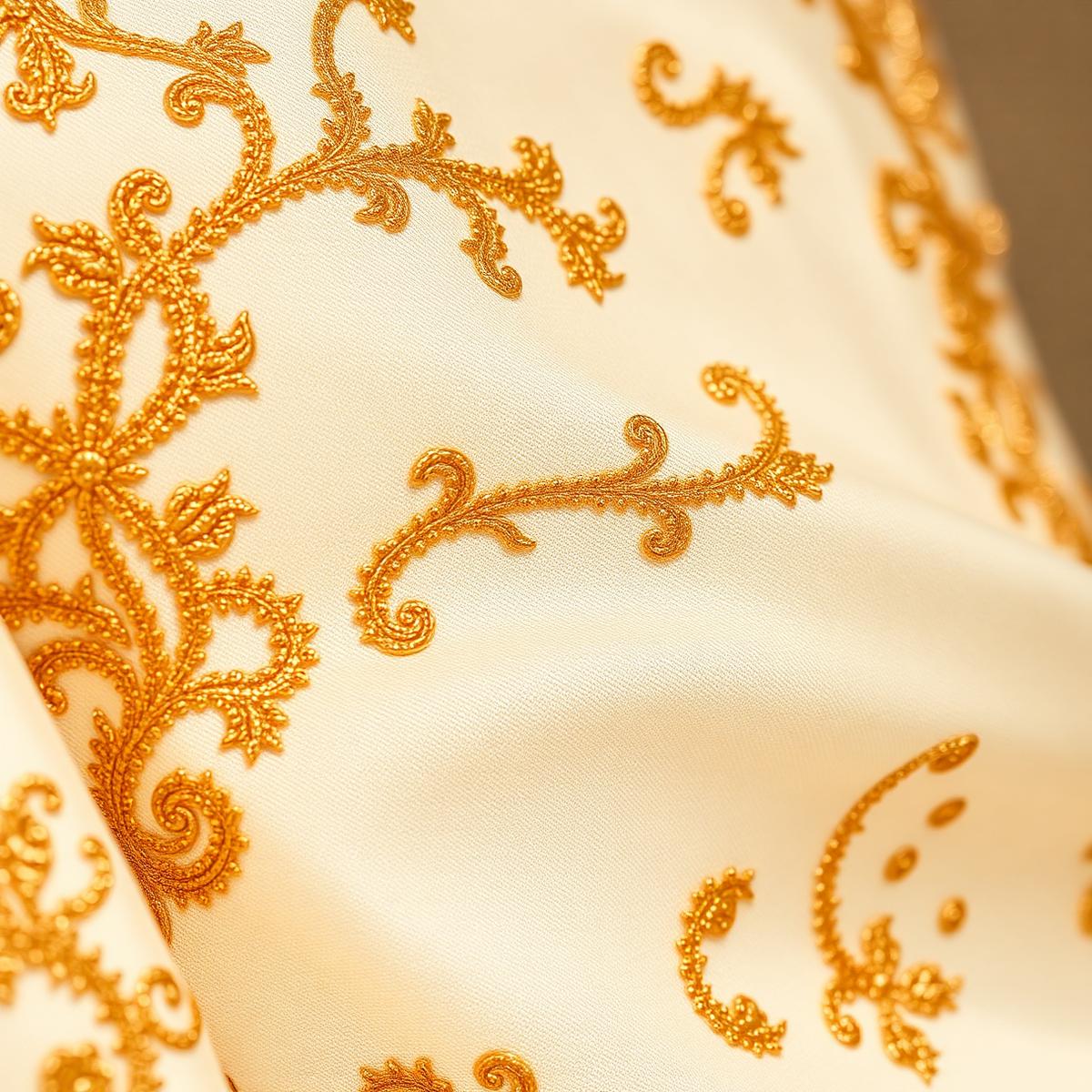 Broderies dorées